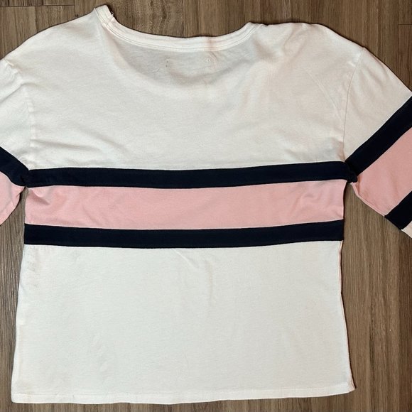 Vintage Y2K Abercrombie & Fitch Cropped Oversized Long Sleeve Tee - S - Picture 6 of 8